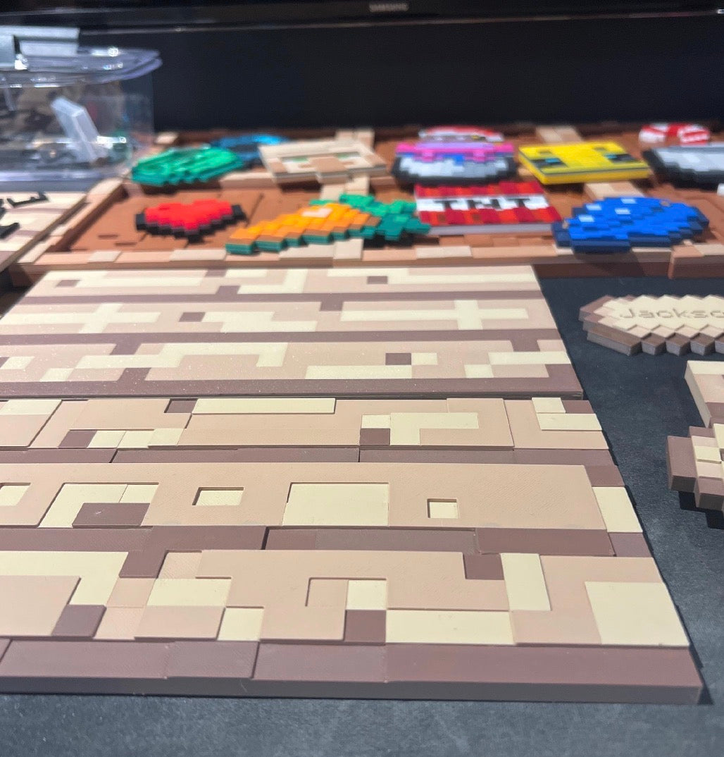 Pixel Magnetic Sign – 3D Printed Door or Wall Decor - Perfect Gift