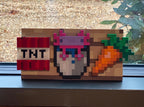 Pixel Magnetic Sign – 3D Printed Door or Wall Decor - Perfect Gift