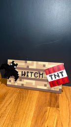 Pixel Magnetic Sign – 3D Printed Door or Wall Decor - Perfect Gift