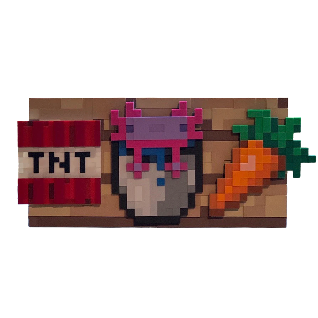 Pixel Magnetic Sign – 3D Printed Door or Wall Decor - Perfect Gift